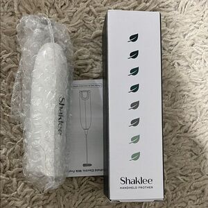 White Handheld Milk Frother